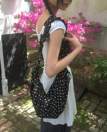 Miruka Dot String Crossbody Bag